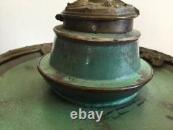 Grande Encrier LIBERTY (Art nouveau) Céramique/ Bronze