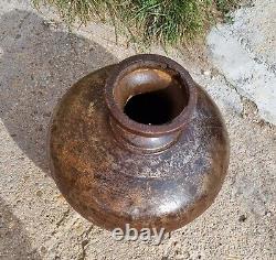 Grande jarre ancienne Moyen ORIENT DINANDERIE poids 5,6 kg Tres Belle Déco