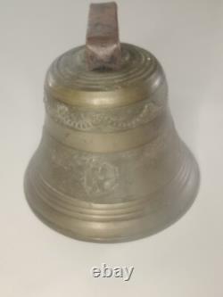 Grosse Cloche De Vache En Bronze Obertino Ancienne