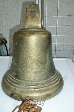 Grosse cloche ancienne en bronze d'école église autres art populaire