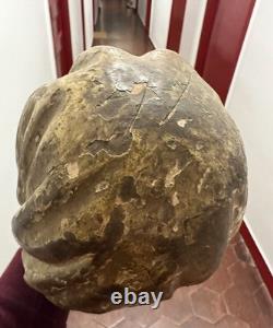 Head Tête Bois Vierge Haute Époque XV Ieme