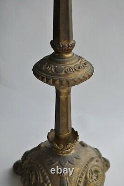 Important Chandelier En Bronze Doré XIXème
