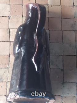 Jacquot pichet / cruche, en terre cuite vernissée, Ancien XVIIIème