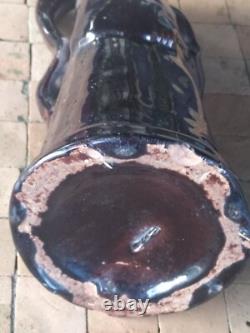 Jacquot pichet / cruche, en terre cuite vernissée, Ancien XVIIIème