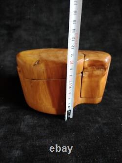 Joli Duo De Boîtes De Craig Boland En Cèdre, Art Populaire Americain Année 70