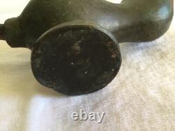 LAMPE À L'HUILE BRONZE STYLE ANTIQUE/19 ème