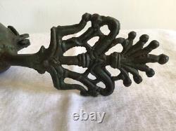 LAMPE À L'HUILE BRONZE STYLE ANTIQUE/19 ème