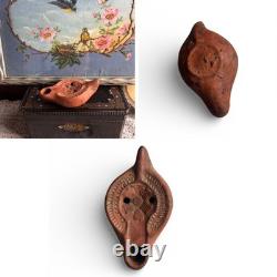 Lampe A Huile Antiquites Romaine En Terre Cuite