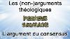 Les Non Arguments Th Ologiques Ep 5 L Argument Du Consensus