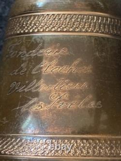 Lot 13 cloches anciennes Fonderie Havard Villedieu Lady Bells (bronze, Laiton)