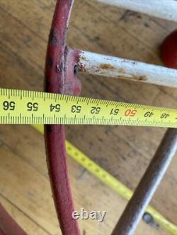 Lot 2 Belle roue de machine agricole ancienne Outil Agricole / Charrue 1900