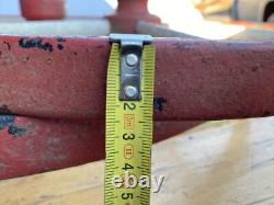 Lot 2 Belle roue de machine agricole ancienne Outil Agricole / Charrue 1900