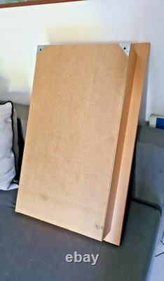 MEUBLE VITRINE POUR COLLECTIONEUR 8 ETAGES BOIS DORÉ 74 x 45 CM