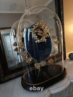 Magnifique ancien globe de mariée, couleur rare