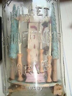 Magnifique bouteille de la passion 19ème bois sculpté art populaire religion