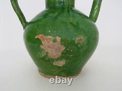 Magnifique chevrette, orjol pichet à eau poterie en terre cuite vernissé