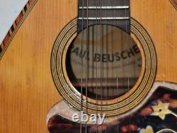 Mandoline a fond plat Paul Beuscher luthier Paris vers 1930
