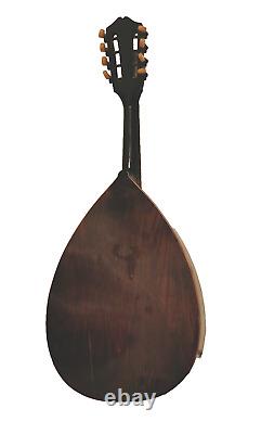 Mandoline a fond plat Paul Beuscher luthier Paris vers 1930