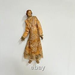 Mannequin Capipote statue sainte de procession Napolitain, XVIIIe art religieux