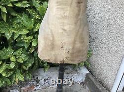 Mannequin ancien couture taille de guêpe objet de métier NAPOLEON taille 44