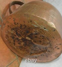 Marmite en cuivre / couscoussier en cuivre 19 eme