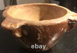 Mortier en terre cuite