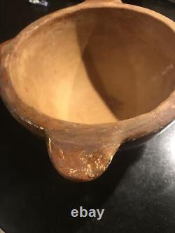 Mortier en terre cuite