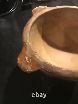 Mortier en terre cuite