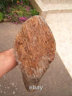 N1 Ancien leurre canard appelant de chasse en bois sculpté peint art populaire