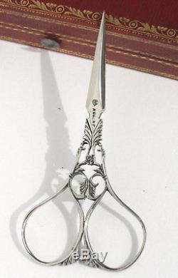NOGENT ciseaux anciens broderie sewing scissors antique Nécessaire de couture a