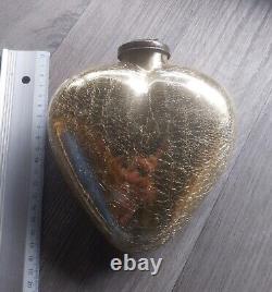 Noël Cour verre englomisé mercurisé 15 x 16,5 cm 495 g Boule de pardon