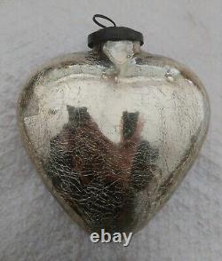 Noël Cour verre englomisé mercurisé 15 x 16,5 cm 495 g Boule de pardon