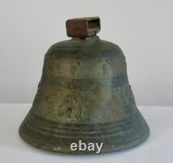 OBERTINO, ancienne cloche bronze Obertino Labergement Ste Marie, 1 kg, brasure