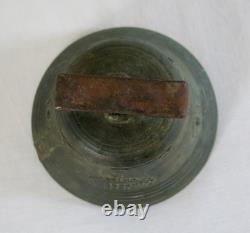 OBERTINO, ancienne cloche bronze Obertino Labergement Ste Marie, 1 kg, brasure