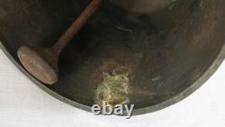 OBERTINO, ancienne cloche bronze Obertino Labergement Ste Marie, 1 kg, brasure