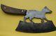 Outil Ancien Couperet Hachoir Zoomorphe Old Butcher Knife Fox Axe Tool