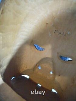 Objet D'art Populaire/masque Bois Sculpte/art Deco/satyre/pan/africaniste