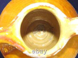 Orjol, Jarre À Eau, Terre Cuite Vernissée Languedoc, Anses Torsadées, Albi