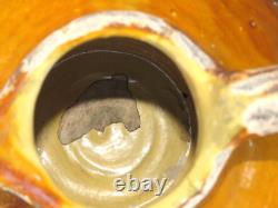 Orjol, Jarre À Eau, Terre Cuite Vernissée Languedoc, Anses Torsadées, Albi