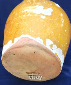 Orjol, Jarre À Eau, Terre Cuite Vernissée Languedoc, Anses Torsadées, Albi