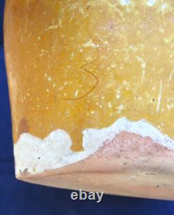 Orjol, Jarre À Eau, Terre Cuite Vernissée Languedoc, Anses Torsadées, Albi