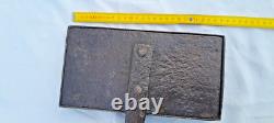 Outil Ancien GAUFRIER FER OU MOULE A HOSTIES OUBLIES MARIAGE 1836