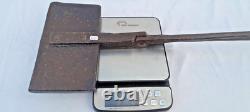 Outil Ancien GAUFRIER FER OU MOULE A HOSTIES OUBLIES MARIAGE 1836
