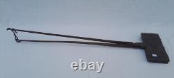 Outil Ancien GAUFRIER FER OU MOULE A HOSTIES OUBLIES en fonte XVIIIème