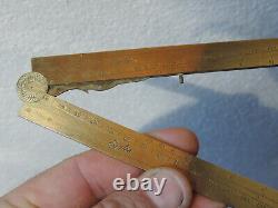 Outil Ancien Pied De Roi Pied De Roy Compas Proportion Antique Tool Compass