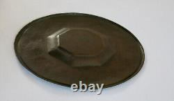 PLATEAU en CUIVRE, art islamique, Ottoman, Maroc, Tunisie, oriental, 19eme, 35 cm