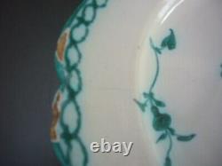 PLAT EN FAIENCE DE MARSEILLE ATELIER SAVY XVIIIème CAMAÏEU VERT dit de SAVY