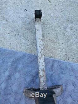 Paire De Chenets Gothique Anthropomorphes Haute époque XV em Siècle