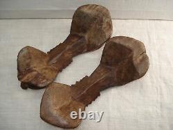 Paire de Sabots de Bain anciens Ottoman Clog