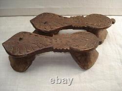 Paire de Sabots de Bain anciens Ottoman Clog